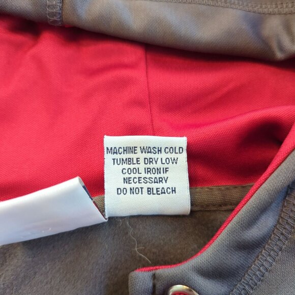 Majestic St Louis Cardinals Hooded Jacket Zipper closure long sleeves pockets - Picture 9 of 15